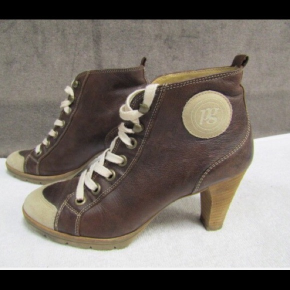 paul green lace up booties